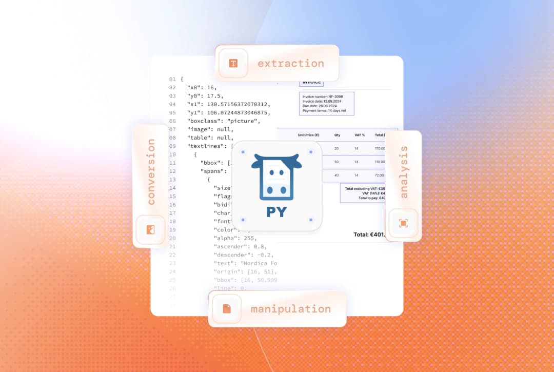 PyMuPDF for PDF Processing